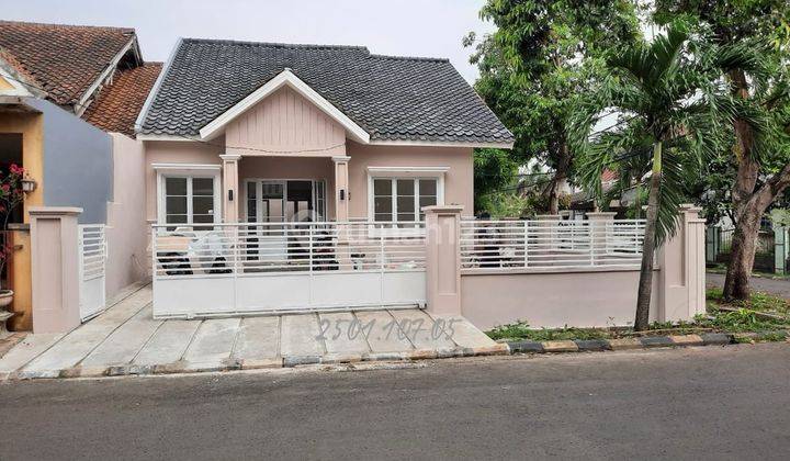 Rumah full renovasi di Vila Dago Pamulang, cluster Parangtritis 1