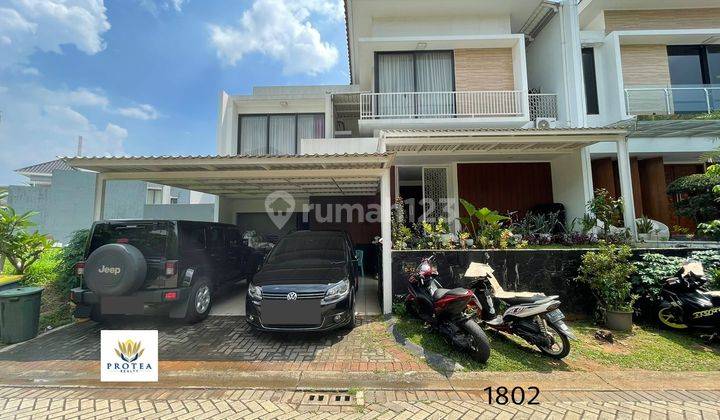 Rumah siap huni di Kebayoran Residence, Bintaro 1