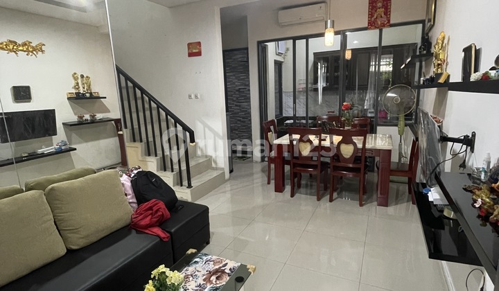 Rumah Dalam Cluster Siap Huni Dan Fully Furnised Di Golden Park 2, Setu 2