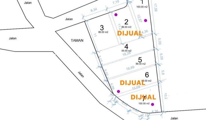 3 Unit Kavling Siap Bangun Di Bukit Nusa Indah, Serua, Ciputat 2