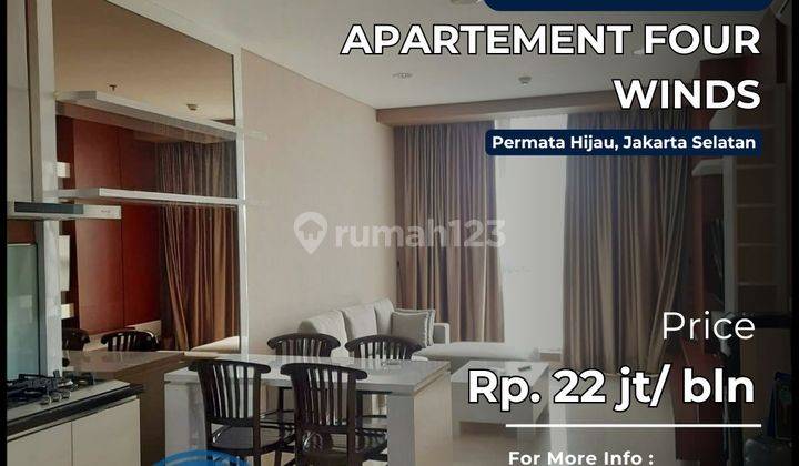 Four Winds Apt. 2BR+Study Full Furnish Best City View 1