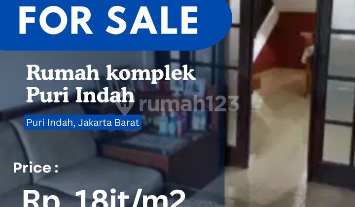 Turun Harga Dijual Murah Rumah di Komp. Puri Indah Turun Harga Dijual Murah Rumah di Komp. Puri Indah