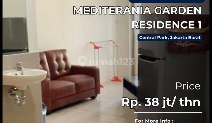 Mediterania 1 Apartment Unit 1BR Harga Terbaik Jarang Ada 1