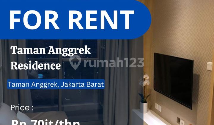 BRAND NEW Taman Anggrek Residence Unit 1BR Fully Furnished