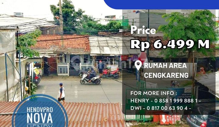 Dijual Rumah Tua Hitung Tanah Cocok Untuk Ruko Kondisi Tersewa