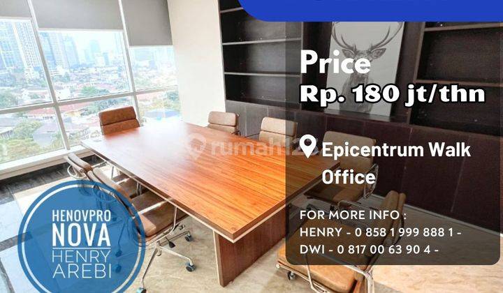 Epicentrum Walk Office Best Office di Cbd Kuningan Dekat Mall 1