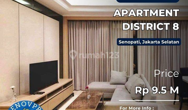 TURUN HARGA DIJUAL Apartment District 8 Unit 2+1 BR  1