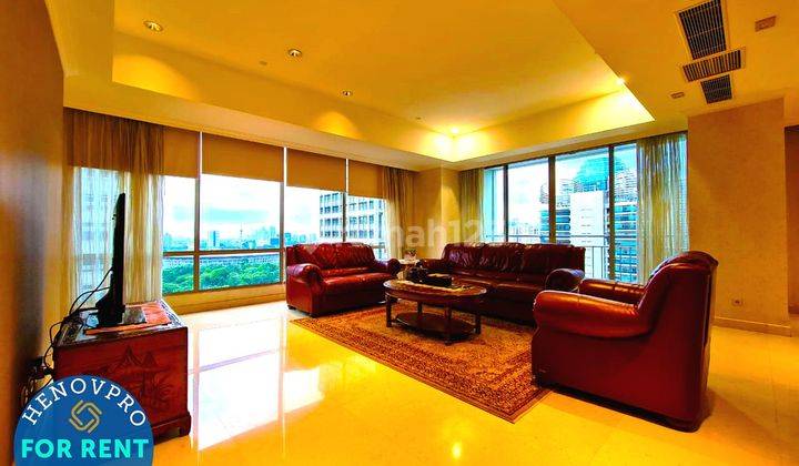 TURUN HARGA Sudirman Mansion Unit 4BR + 1 Study Room Furnish  2