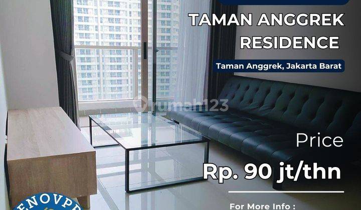 Taman Anggrek Residence Unit 2BR Full Furnish Mid Floor 1