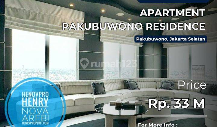 Pakubuwono Residence PENTHOUSE City View BEST PRICE 1