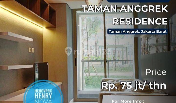 Taman Anggrek Residence Unit 1Br Full Furnish Ground Floor 1
