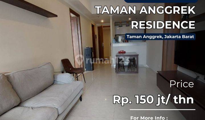Taman Anggrek Residence Unit 2+1Br Full Furnish Mid Floor 1