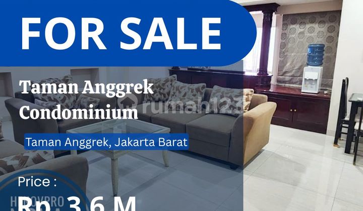 Harga Terbaik Taman Anggrek Condo 4+1BR Cocok Unt Keluarga Besar