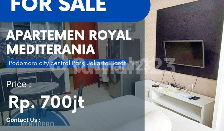 Turun Harga Royal Medit Studio Full Furnish Bisa Kpa 1