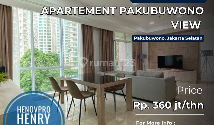 Pakubuwono View Best Unit 2+1BR Pool View 1