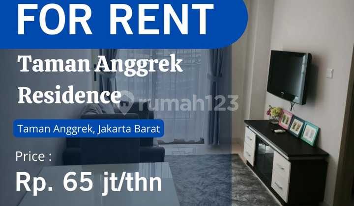 BRAND NEW Taman Anggrek Residence Unit 1BR Full Furnish