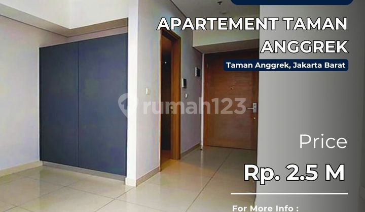 Taman Anggrek Residence Turun Harga 2BR Unit Combine City View