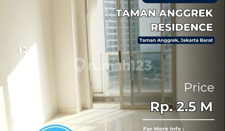 Taman Anggrek Residence TURUN HARGA 3BR CITY VIEW JARANG ADA