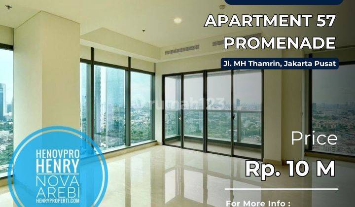 Apartemen 57 Promenade di Thamrin Jakarta Pusat  JUAL  1