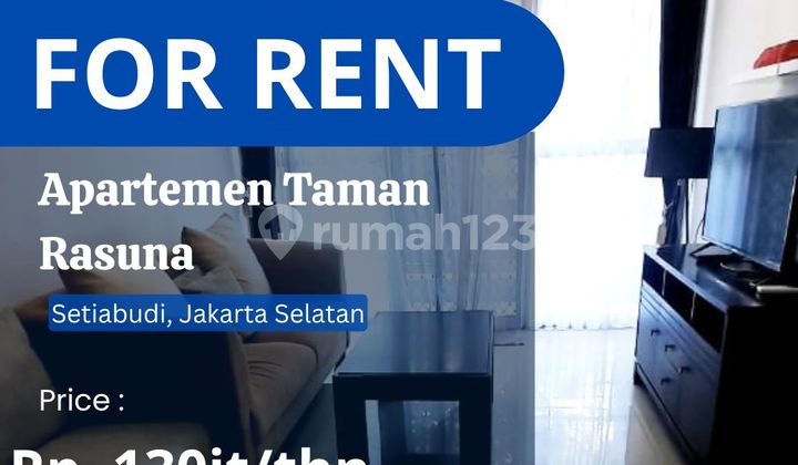 FOR RENT APARTMENT TAMAN RASUNA MID FLOOR FULLY FURNISHED WITH BEST VIEW