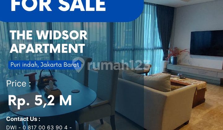 The Windsor Apartment 3+1BR Full Furnish Turun Harga Dijual Cepat