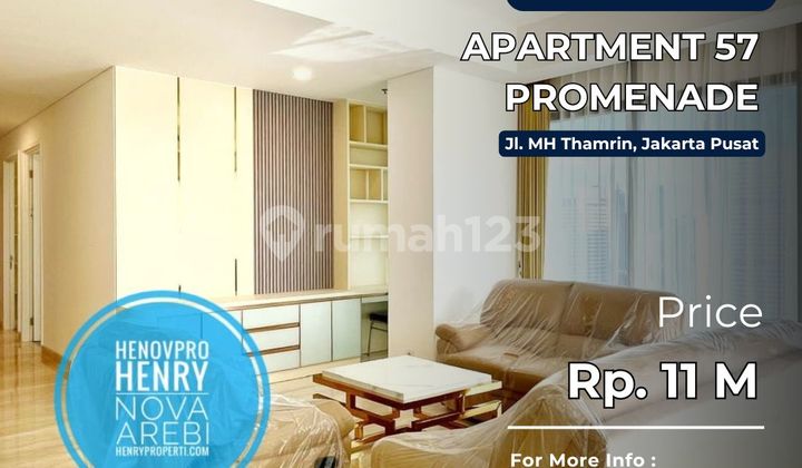 Apartemen 57 Promenade di Thamrin Jakarta Pusat JUAL Apartemen 57 Promenade di Thamrin Jakarta Pusat JUAL