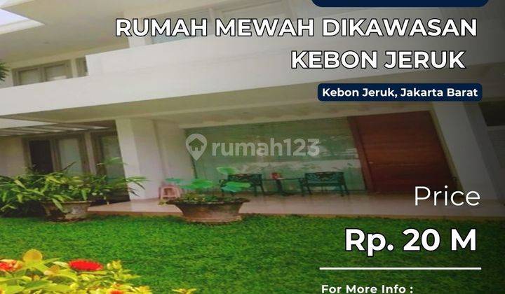 Turun Harga Rumah Mewah Intercon 2 Lantai Hadap Selatan 1