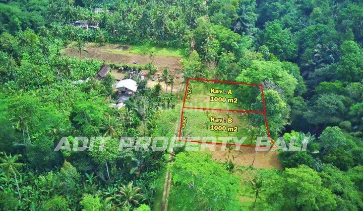 Land Plot with River & Jungle View Payangan Ubud Bali 1