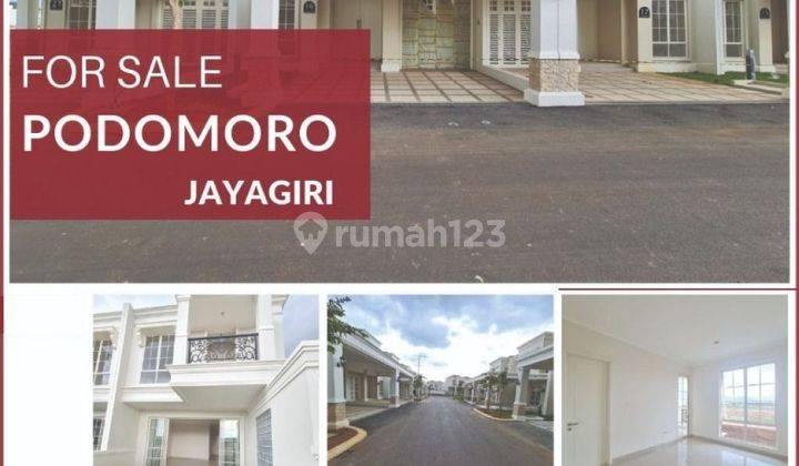 Jual Cepat Siap Huni Rumah Baru View Danau Podomoro Bandung 1