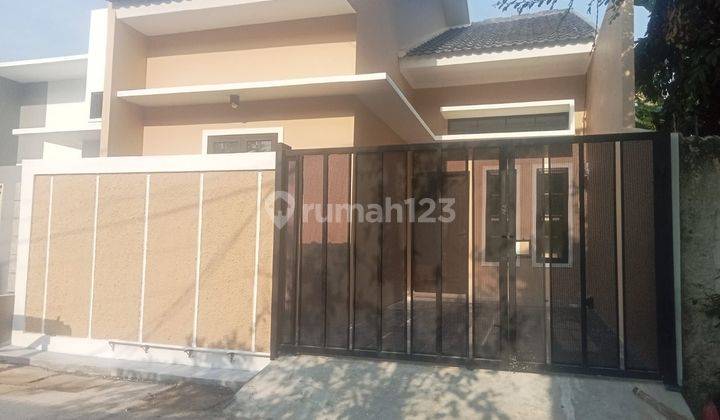 Rumah Di Jual Full Bangunan Baru Di Pondok Ungu Depan 2