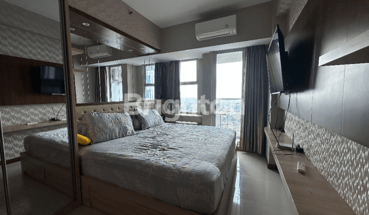 APARTEMEN STUDIO SIAP HUNI FURNISH INTERIOR CONNECT PAKUWON MALL 1