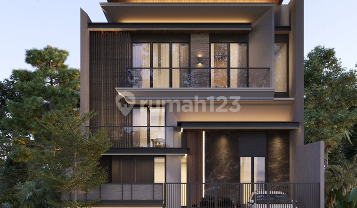 New Minimalist House in Pakuwon City Near Manyar and Galaxy Mall 1