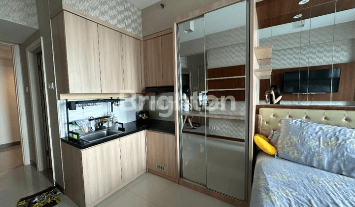 APARTEMEN STUDIO SIAP HUNI FURNISH INTERIOR CONNECT PAKUWON MALL 2