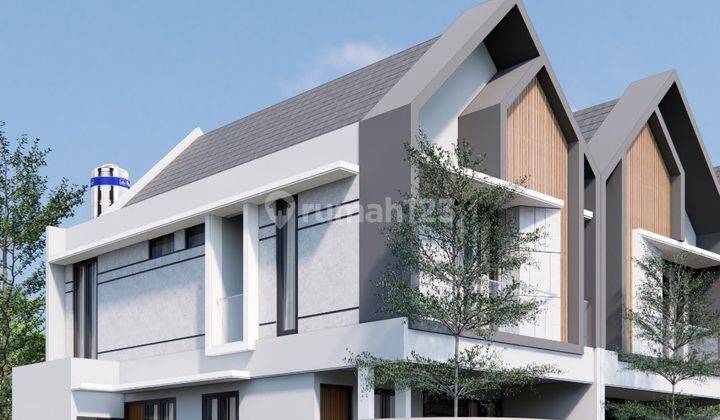 Rumah Scandinavian Manyar Dekat Galaxy Mall Dan Pakuwon City 2