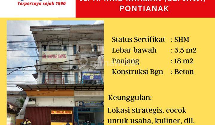 Di Jl. H. Rais Rahman sei Jawi Pontianak, Pontianak 2