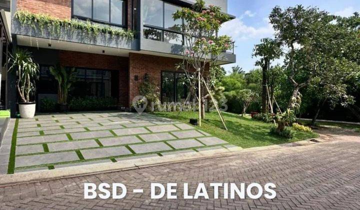 Rumah Baru Keren Di Hoek Bsd Delatinos Siap Huni 1