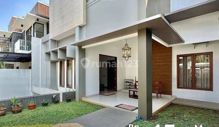 Rumah Luxury Modern Lebak Bulus Ada Private Swim Pool 1