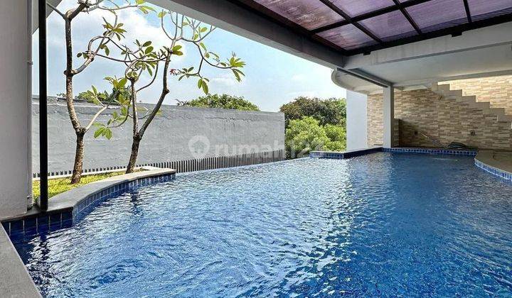 Rumah Luxury Modern Lebak Bulus Ada Private Swim Pool 2