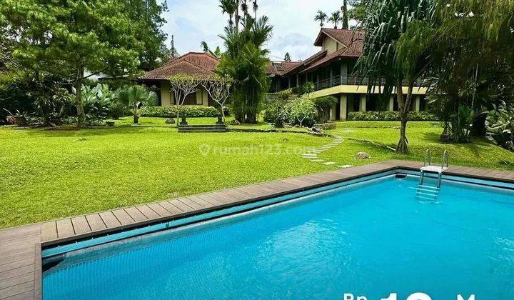 Rumah Villa Puncak Cisarua View Gunung dan Sawah Asri 1