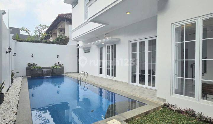 Hot Rumah Hoek Lebak Bulus Ada Private Pool 1