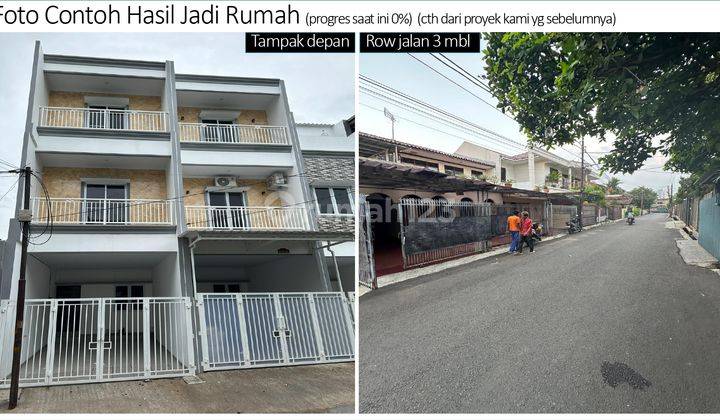 Dijual Rumah Baru Full 3 Lantai di Duri Kepa, Kebon Jeruk Jakarta Barat 1