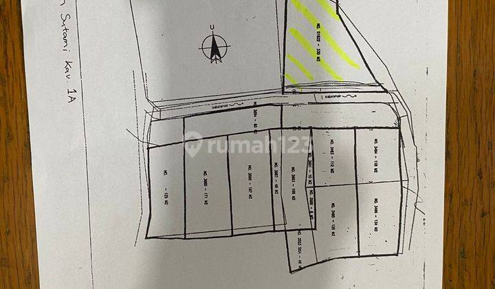 Tanah di Terusan Ir Sutami , bentuk trapesium  4