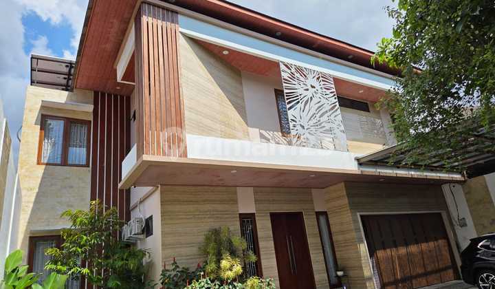 Bagus Rumah Asri Taman Luas Lokasi Strategis Bebas Banjir Rawamangun Jakarta Timur 1