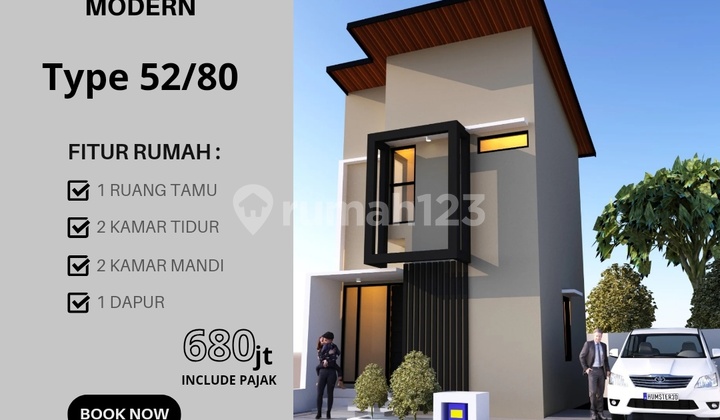 Rumah Murah 2 Lantai Dekat Kampus Ub Kota Malang 2