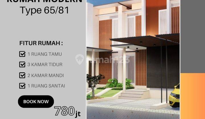 Rumah 2 Lantai Dekat Suhat Dan Kampus di Kota Malang 1