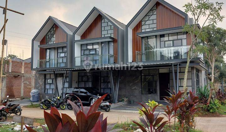 Rumah 2 lantai Super keren dekat stasiun parung panjang 15