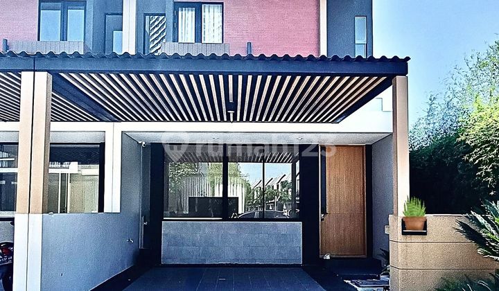 JUAL RUMAH BARU FURNIS LENGKAP COMPACT 2 LANTAI MINIMALIS KONSEP JEPANG AKENO THE GRAND KENJERAN SURABAYA