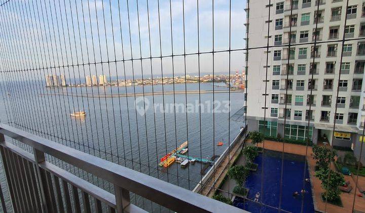 CONDOMINIUM GREEN BAY-PLUIT, 2KT + 2KM, Furnish, View S-Pool, harga 65 jt/th  2