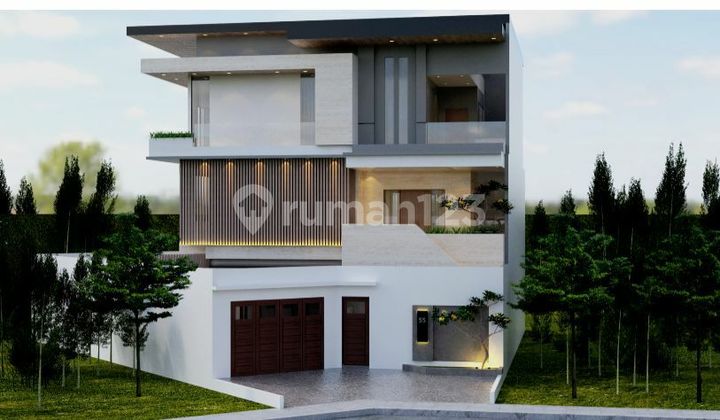 Alam Sutera Cluster ONYX, bentuk Ngantong (hoki) Luas 457 m2