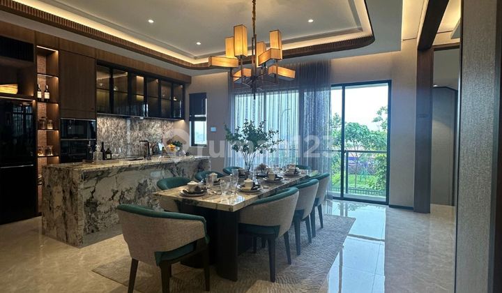 New, luxurious house, possible with no down payment, AERRA NAMEE cluster, EONNA Residence, prime location opposite Eastvara Mall, BSD City. 2
